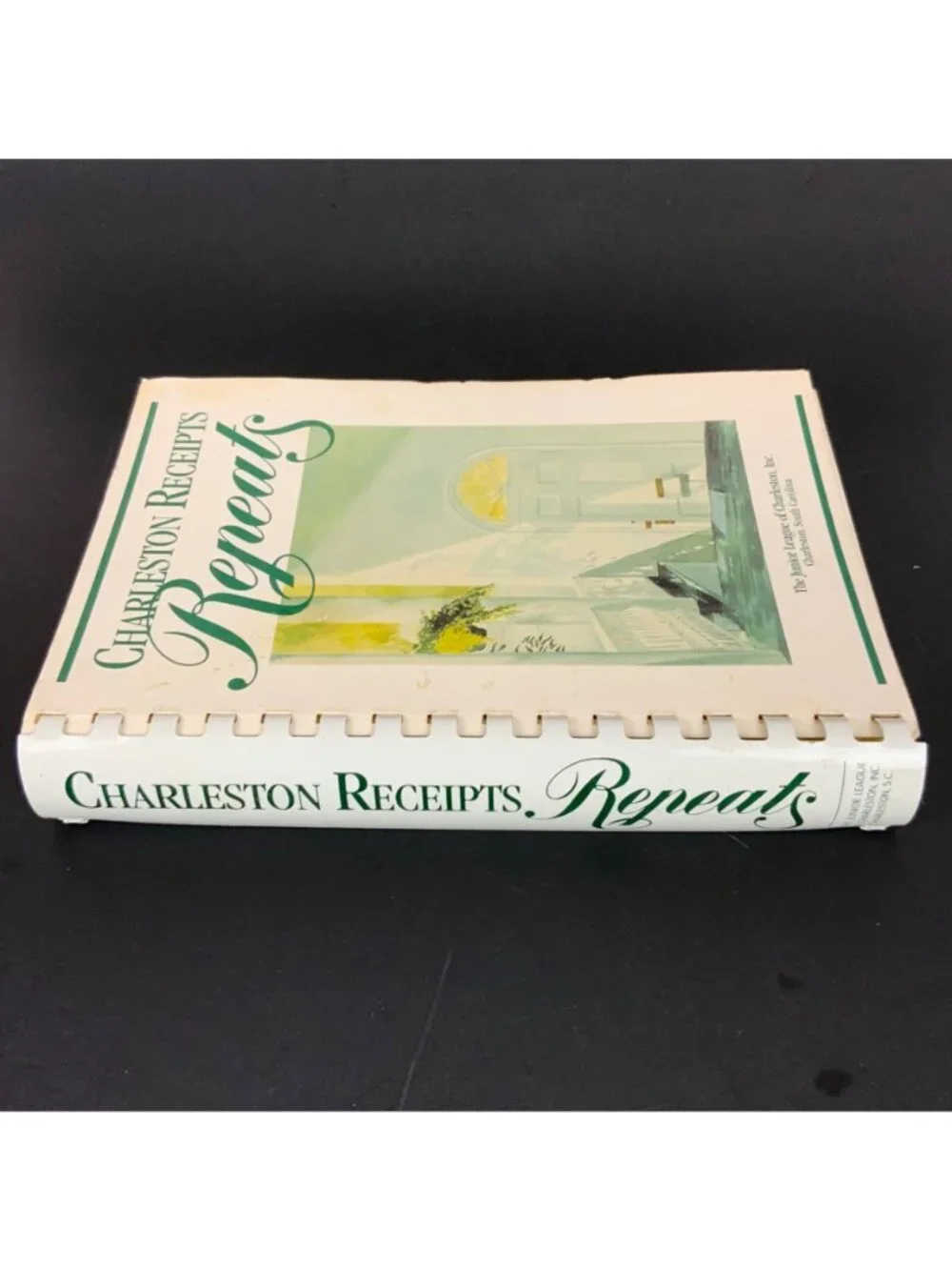 Charleston Receipts Repeats Cookbook By Junior League of Charleston 1992 Spiral